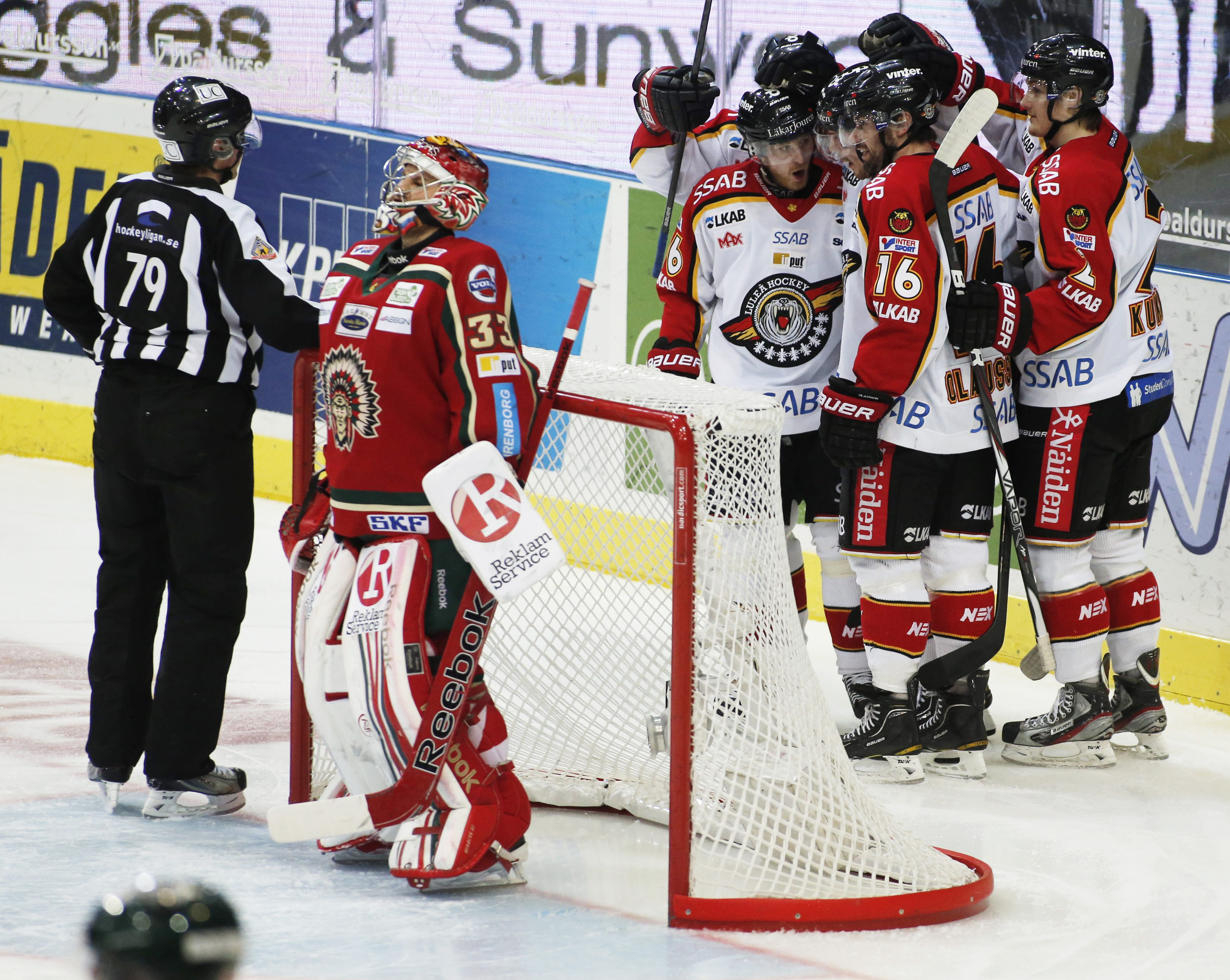 Frolunda, Kvartsfinal, Lulea, SM-slutspel