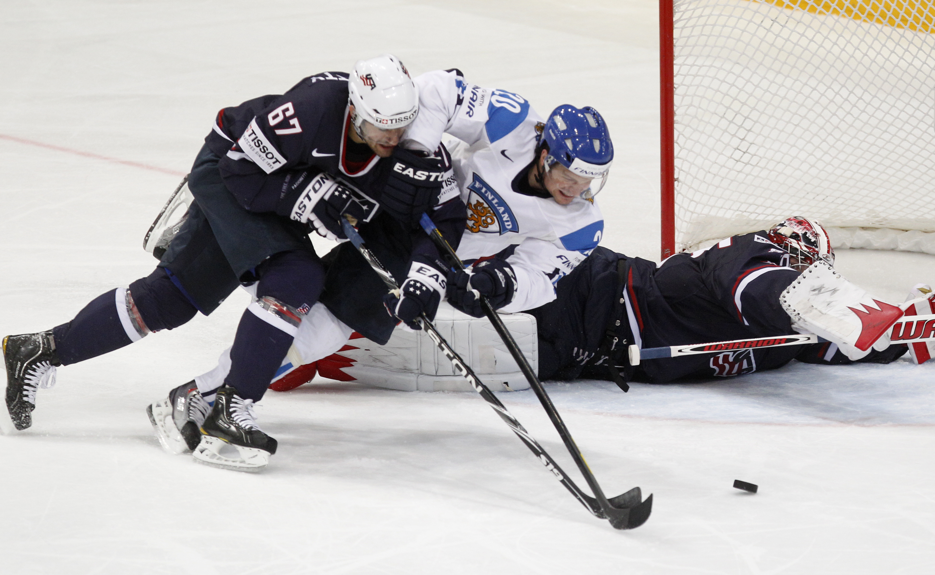 Finland, Hockey-VM, Kvartsfinal, Jesse Joensuu, USA