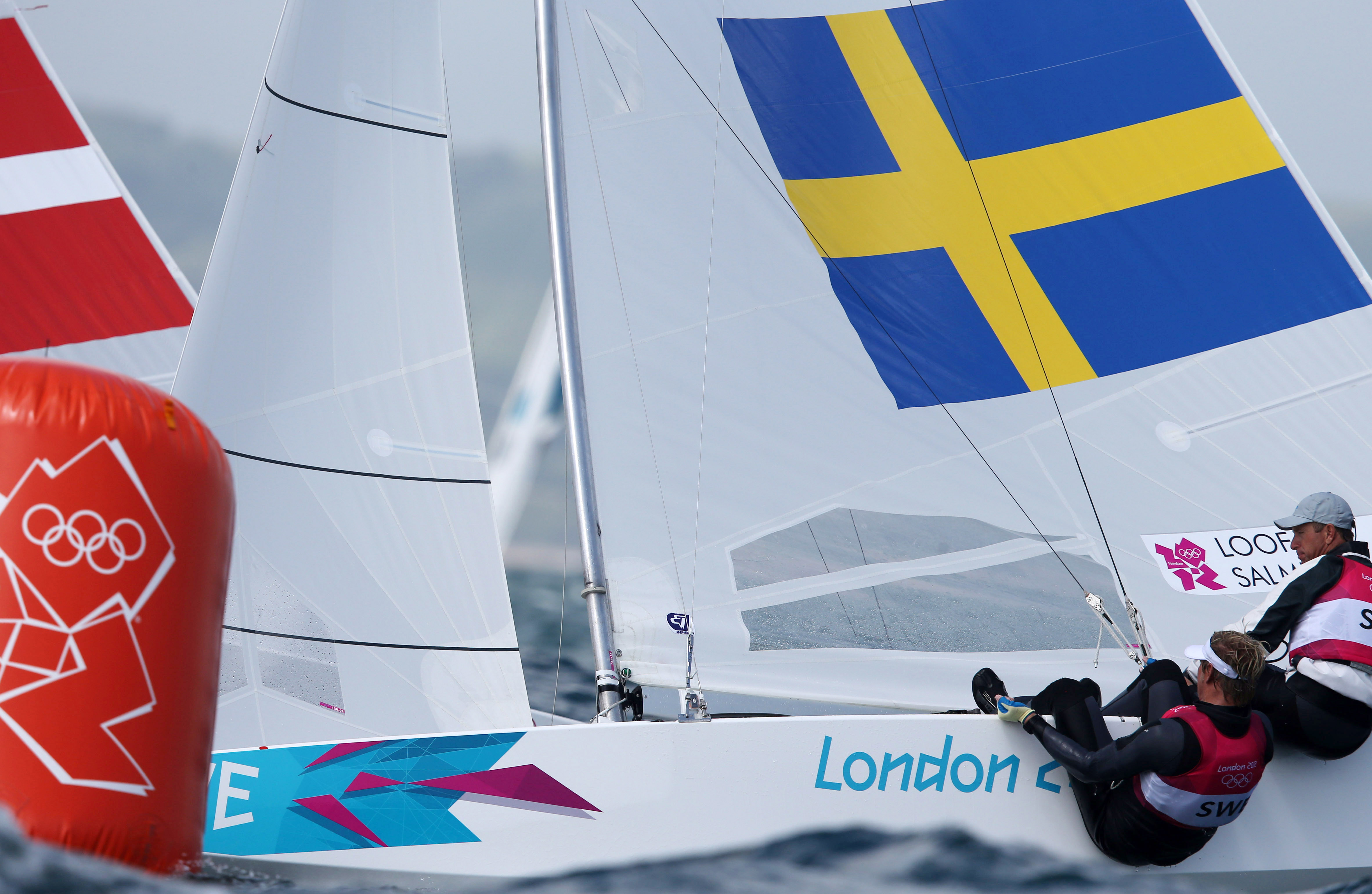 Fredrik Lööf, London, Sverige, Max Salminen, Segling, OS, Medalj
