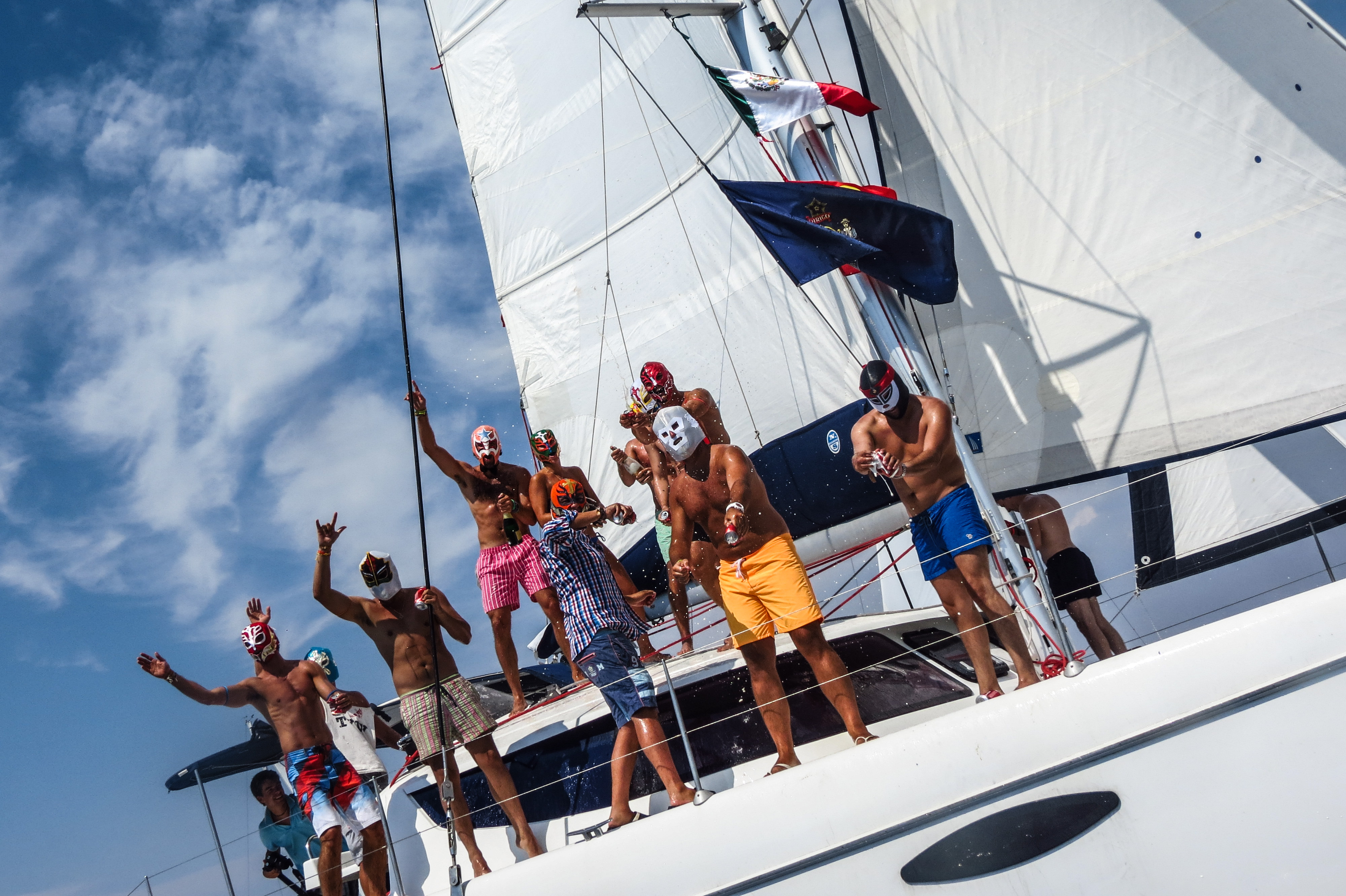 Party, Y+M, the yacht week, yacht week, sailing, Malin Evrenos
