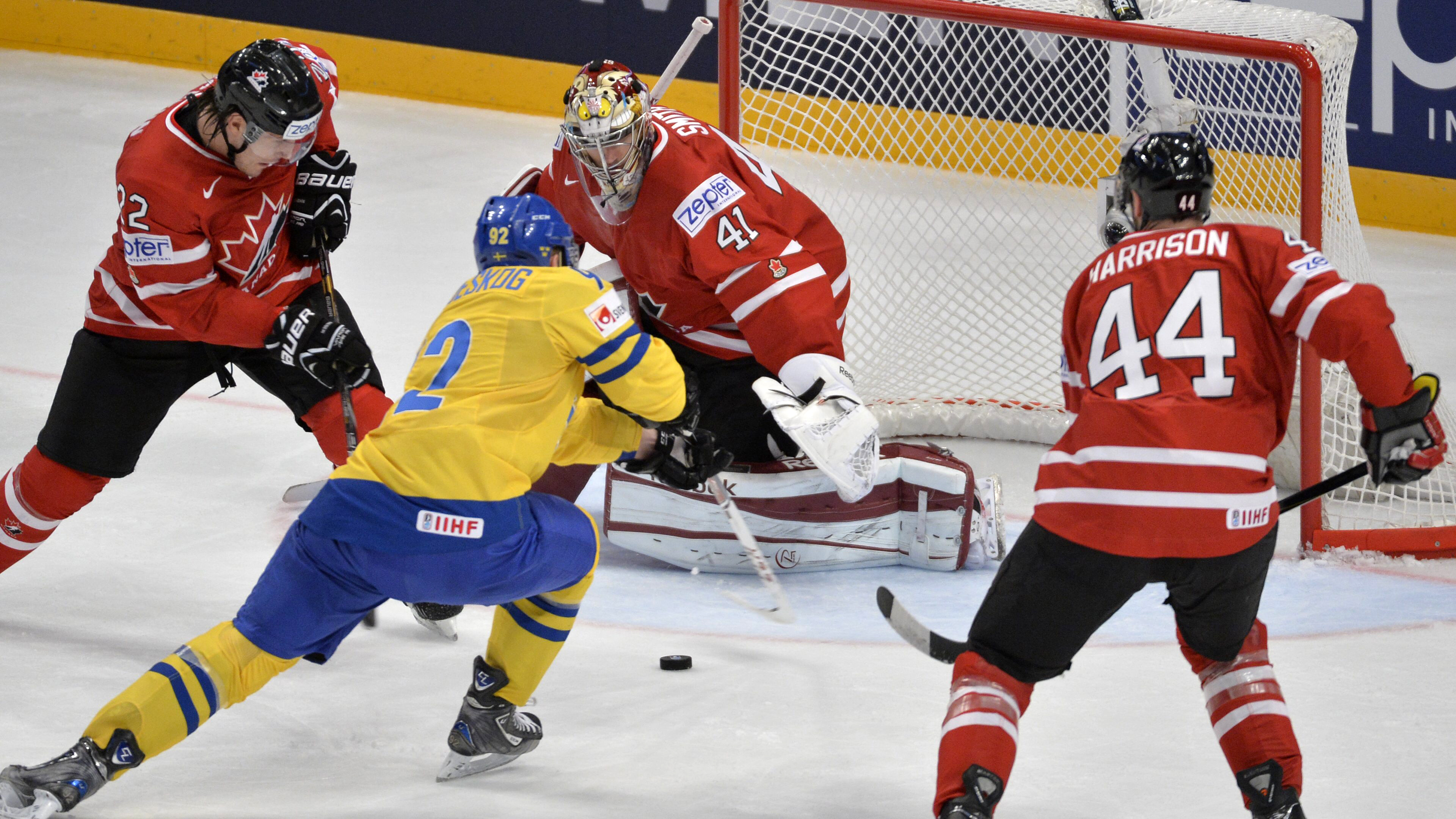ishockey, Sverige, Globen, VM, Jonas Enroth, Steven Stamkos, Kanada