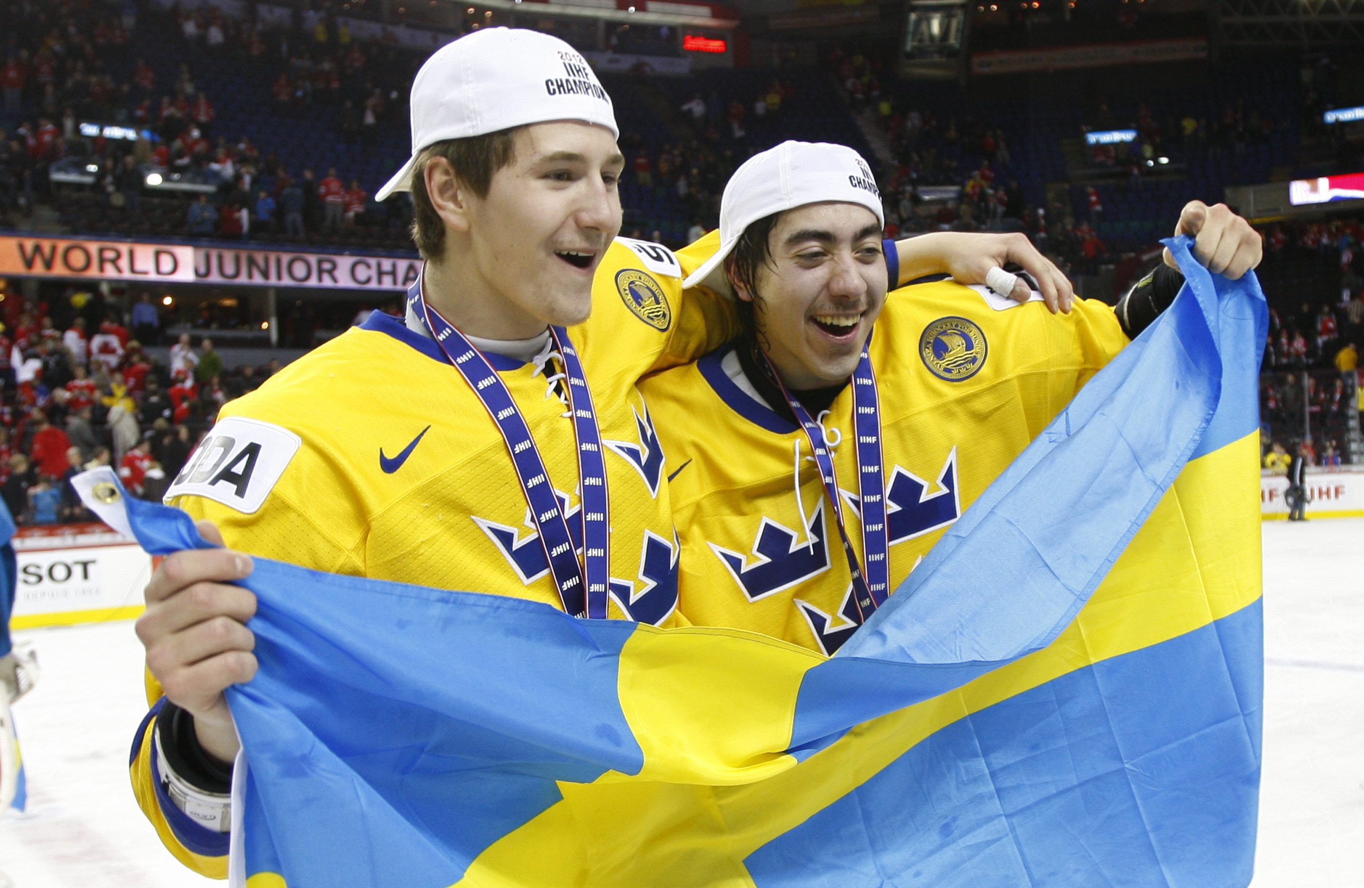 Filip Forsberg,  Jacob de la Rose, Frolunda, Roger Ronnberg, Leksand, Washington Capitals
