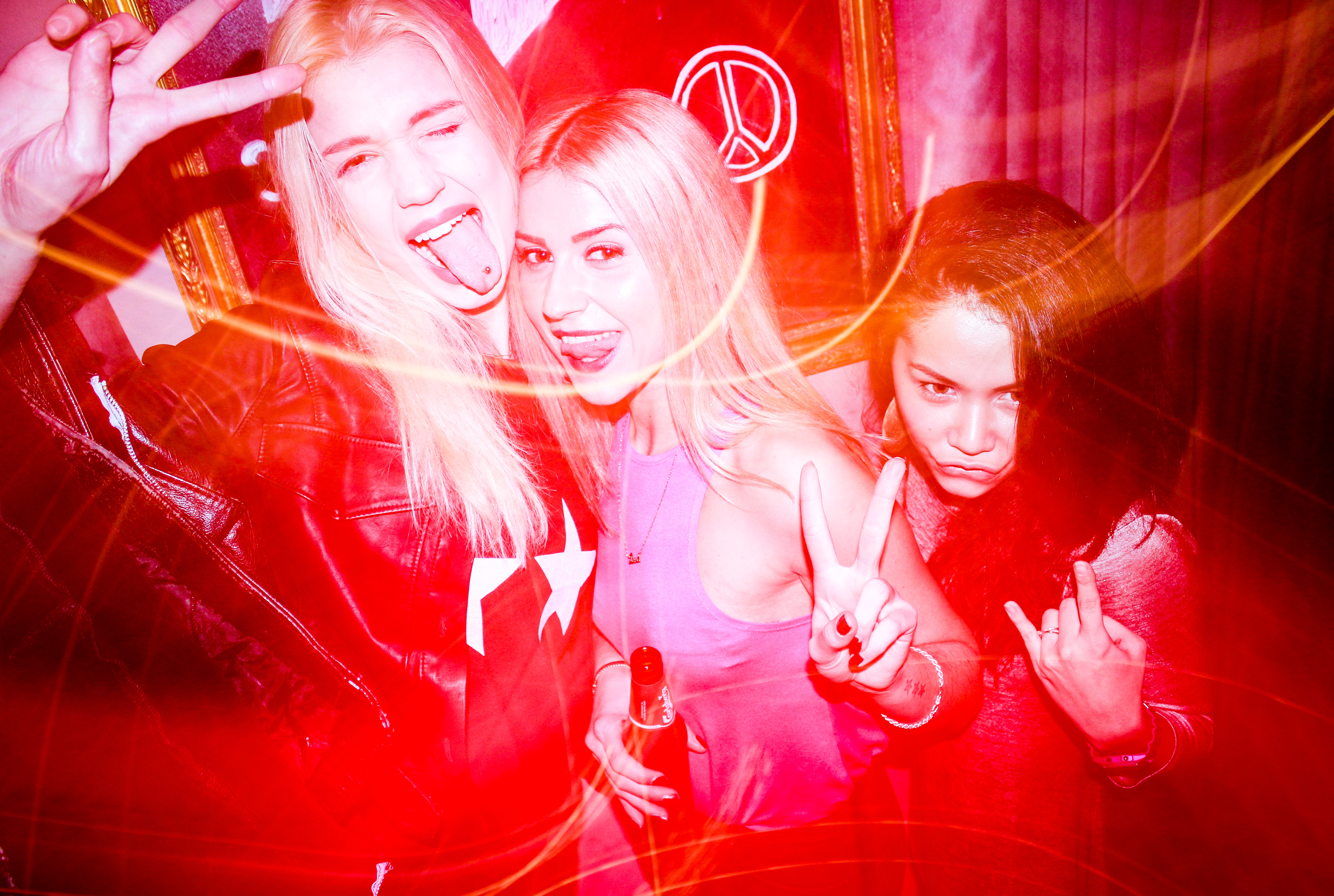 Karin Bylund, YochM, Hilda Sandström, Viktoria, Vardagsrummet, Y+M