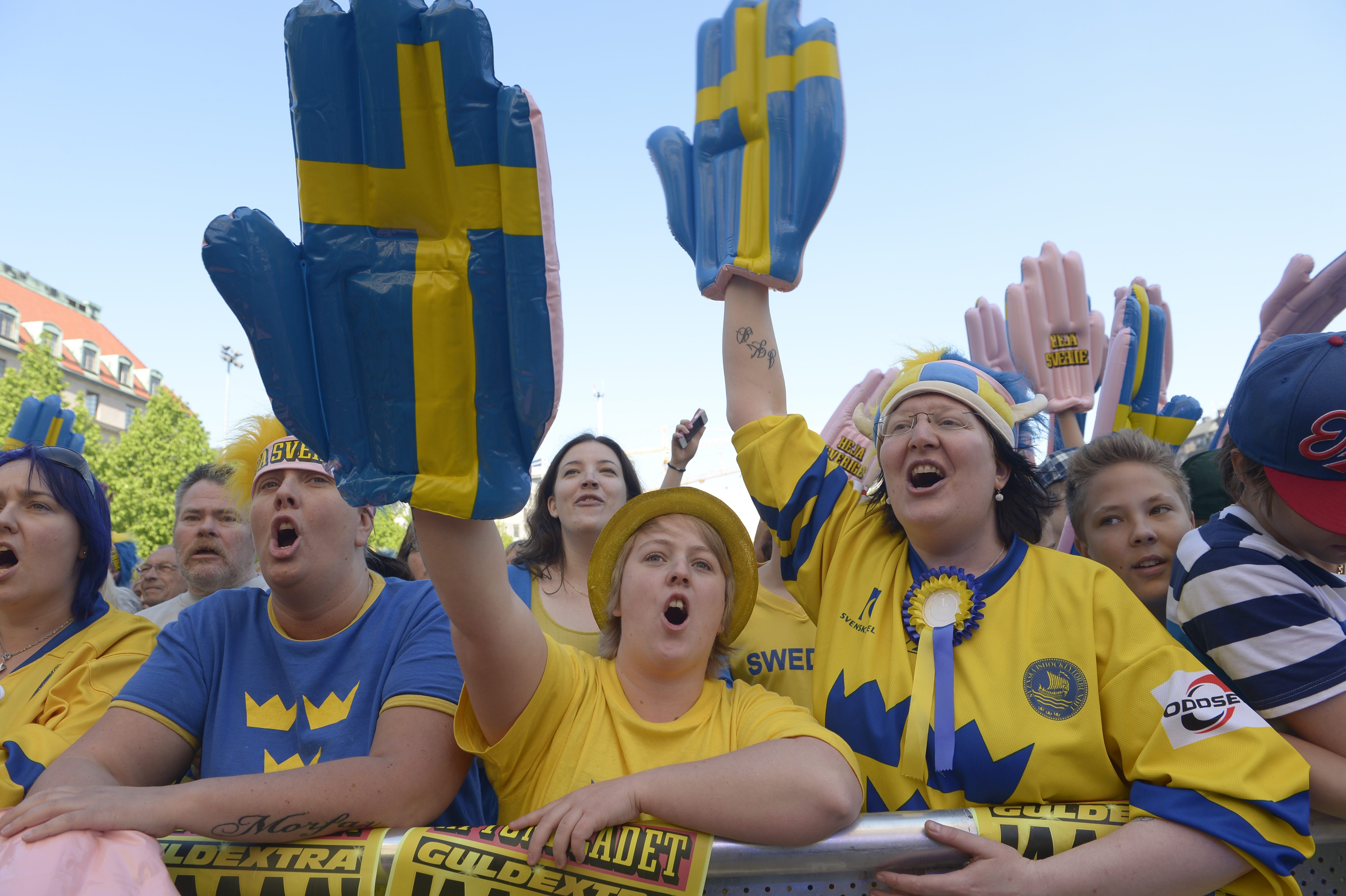 Kungsträdgården, Tre Kronor, Schweiz, VM-guld