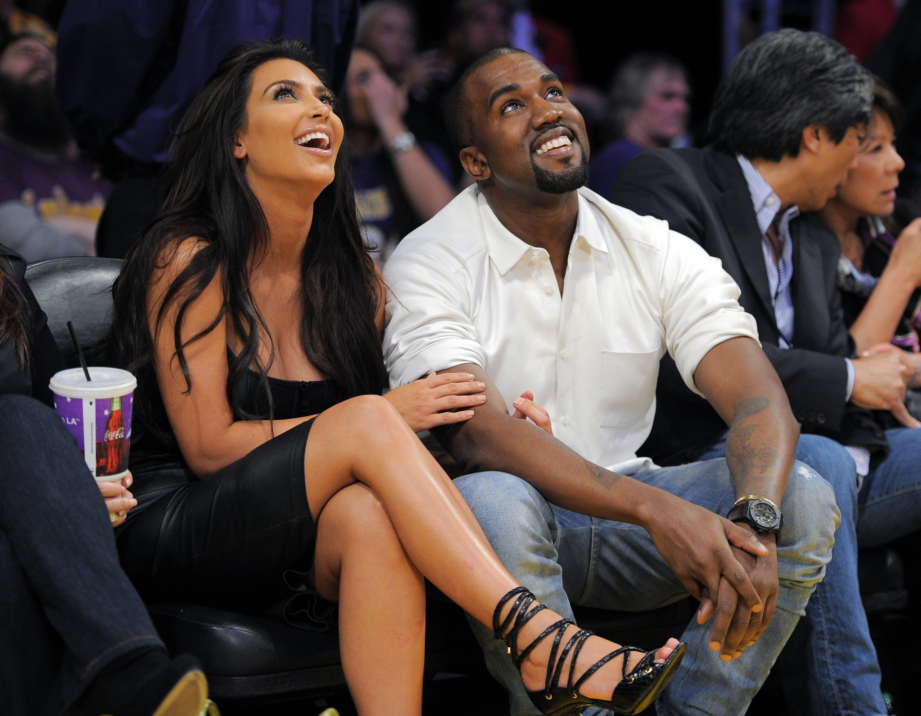  Förhållande på is, Kim Kardashian, Kanye West