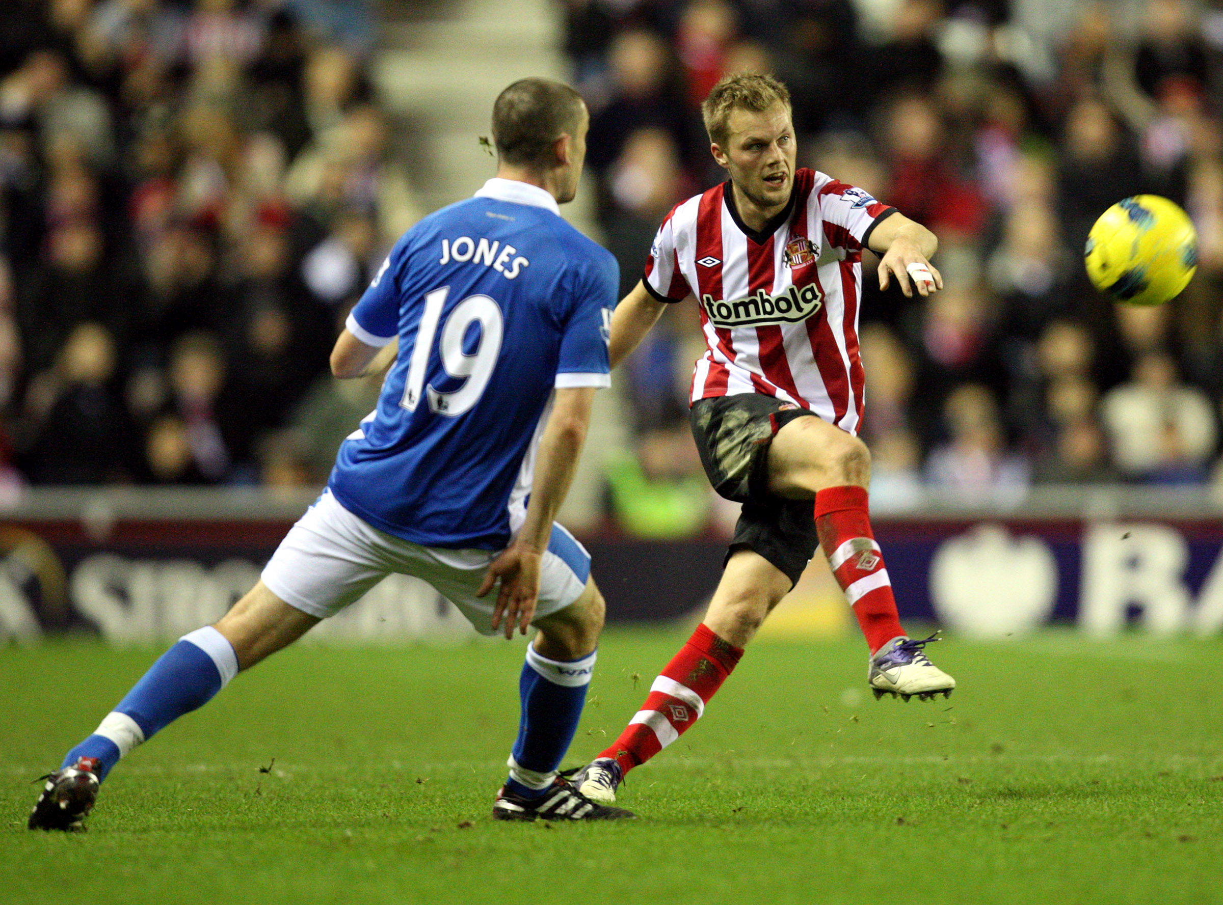 Fotboll, John Guidetti, Sebastian Larsson, Sunderland, Feyenoord, Landslaget