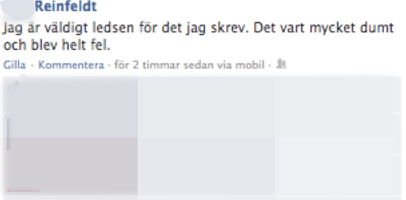 Fredrik Reinfeldt, Son, Facebook, Hot, Internet