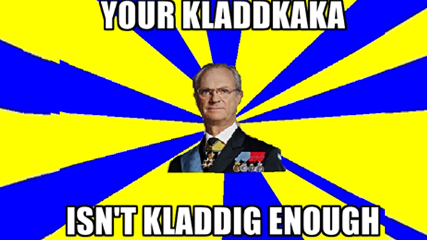 swedish problems, chris hasselgren, Carl XVI Gustaf, Facebook, the typical svensken, Kungen