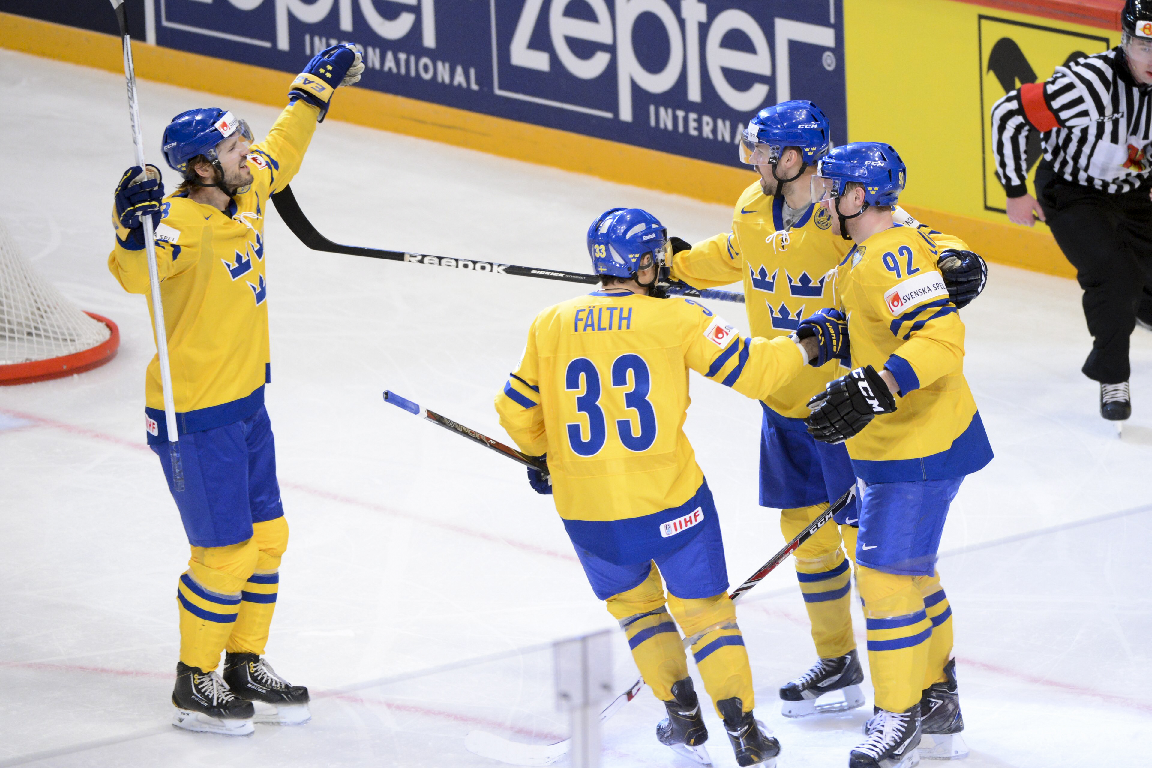 Globen, Norge, Hockey-VM, Tre Kronor, Sverige