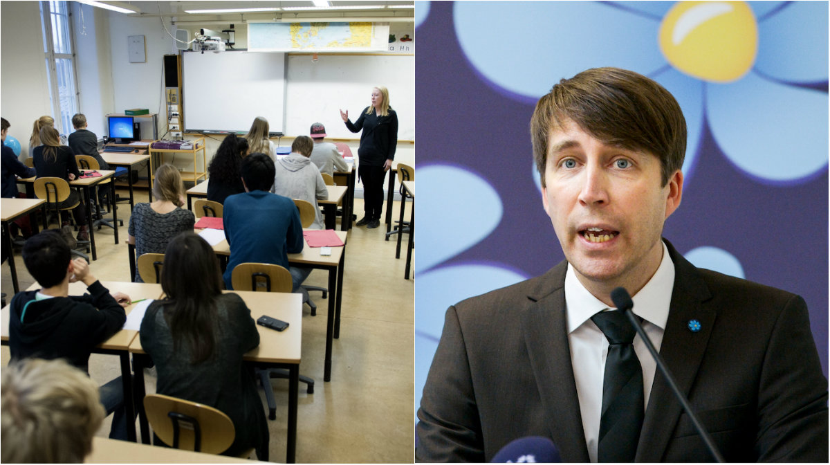 Sverigedemokraterna, grundskola, Richard Jomshof, Skola