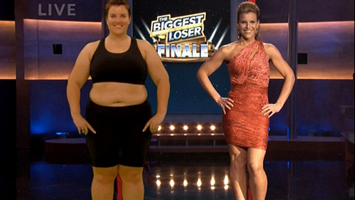 Klipp, Biggest Loser, Program, TV, Bild, Danni Allen,  Före efter