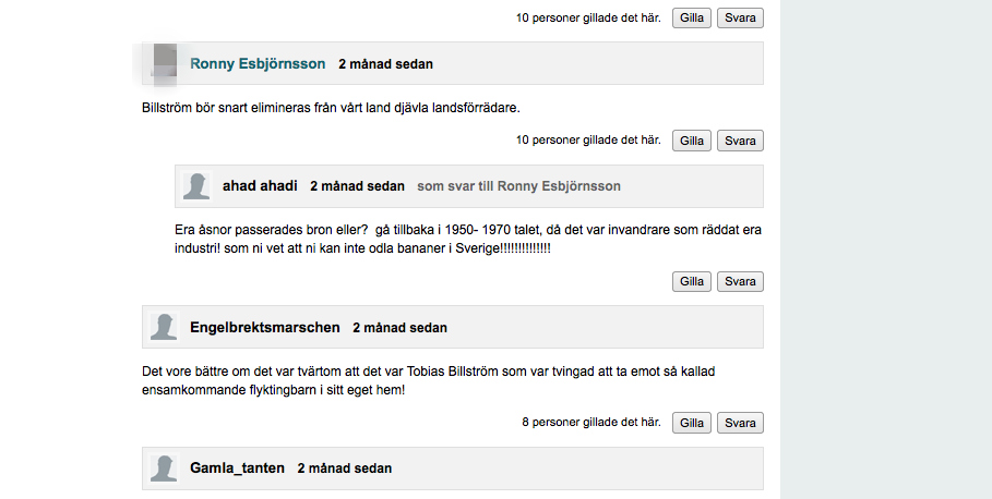 Migrationsverket, SD, Tobias Billström, Hot, Ronny Esbjörnsson, Säpo, Politik, Sverigedemokraterna