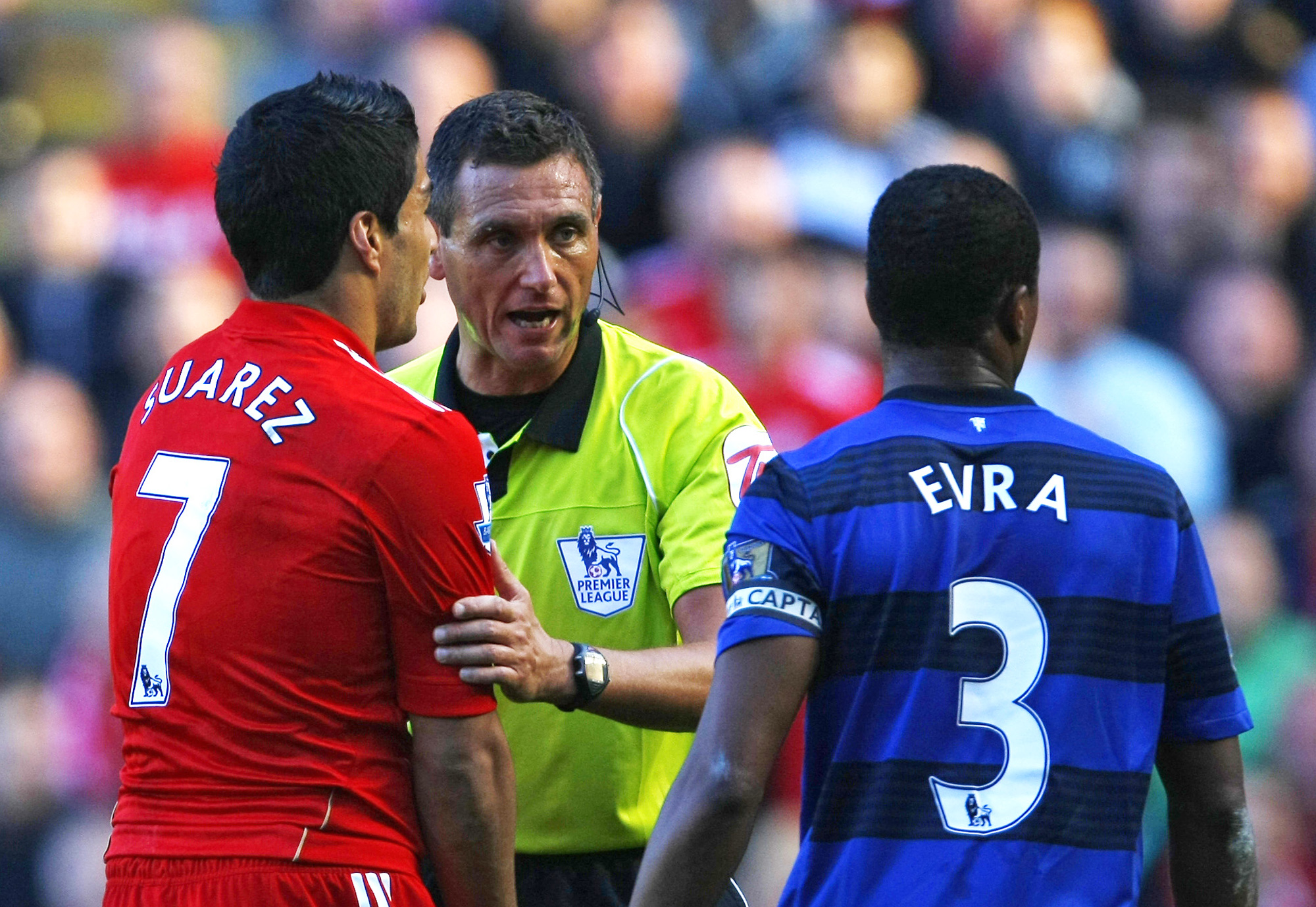 Negrito, Premier League, Glen Johnson, Liverpool, Luis Suarez, Daniel Pachecho, Twitter