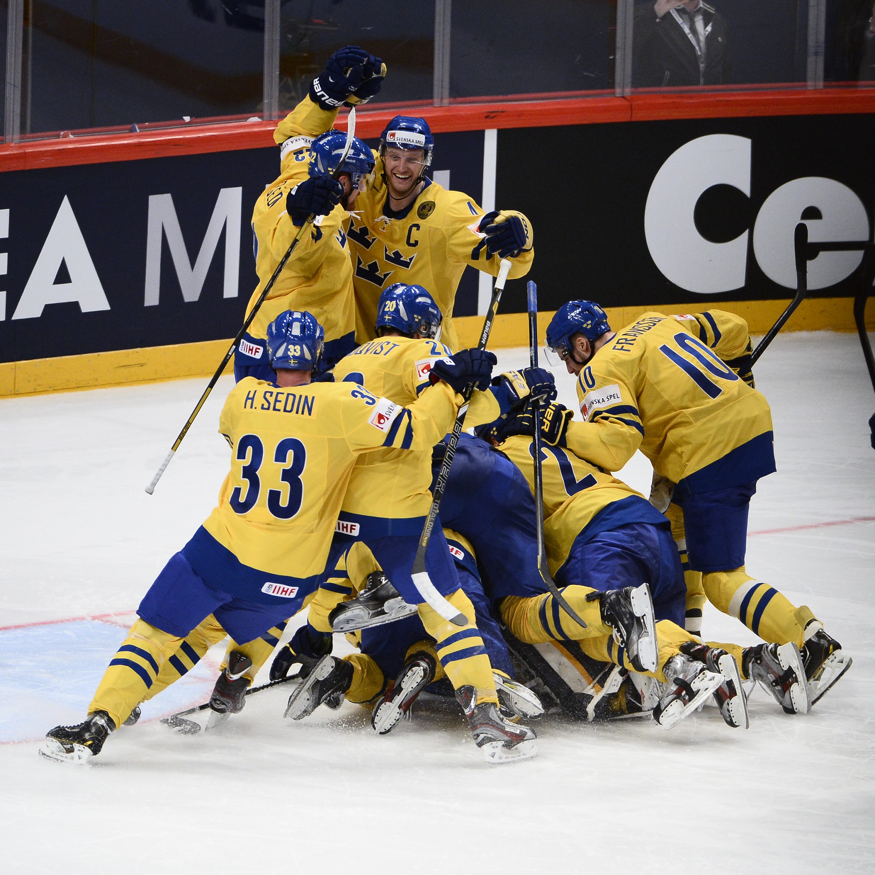 Sverige, Globen, Hockey-VM, Kvartsfinal, Kanada, ishockey