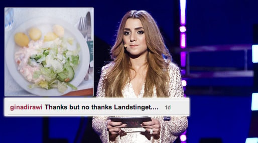 Bild, Landsting, Mat, sjukhus, Gina Dirawi, instagram