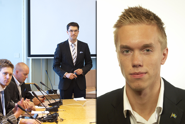 Landsdagarna, SDU, William Hahne, Gustav Kasselstrand, Mattias Karlsson, Goteborg, Sverigedemokraterna, Martin Kinnunen, Politik, SD, Internbråk, Jimmie Åkesson