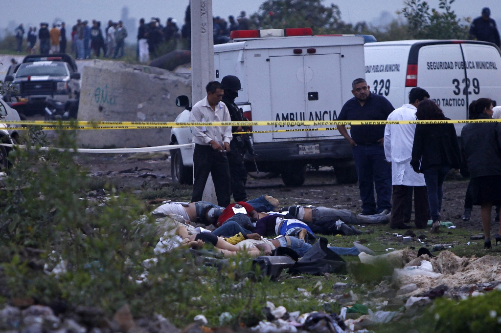 Poliser, Knarkkrig, Gulfkartellen, Karteller, Los Zetas, mord, Mexiko, Döda