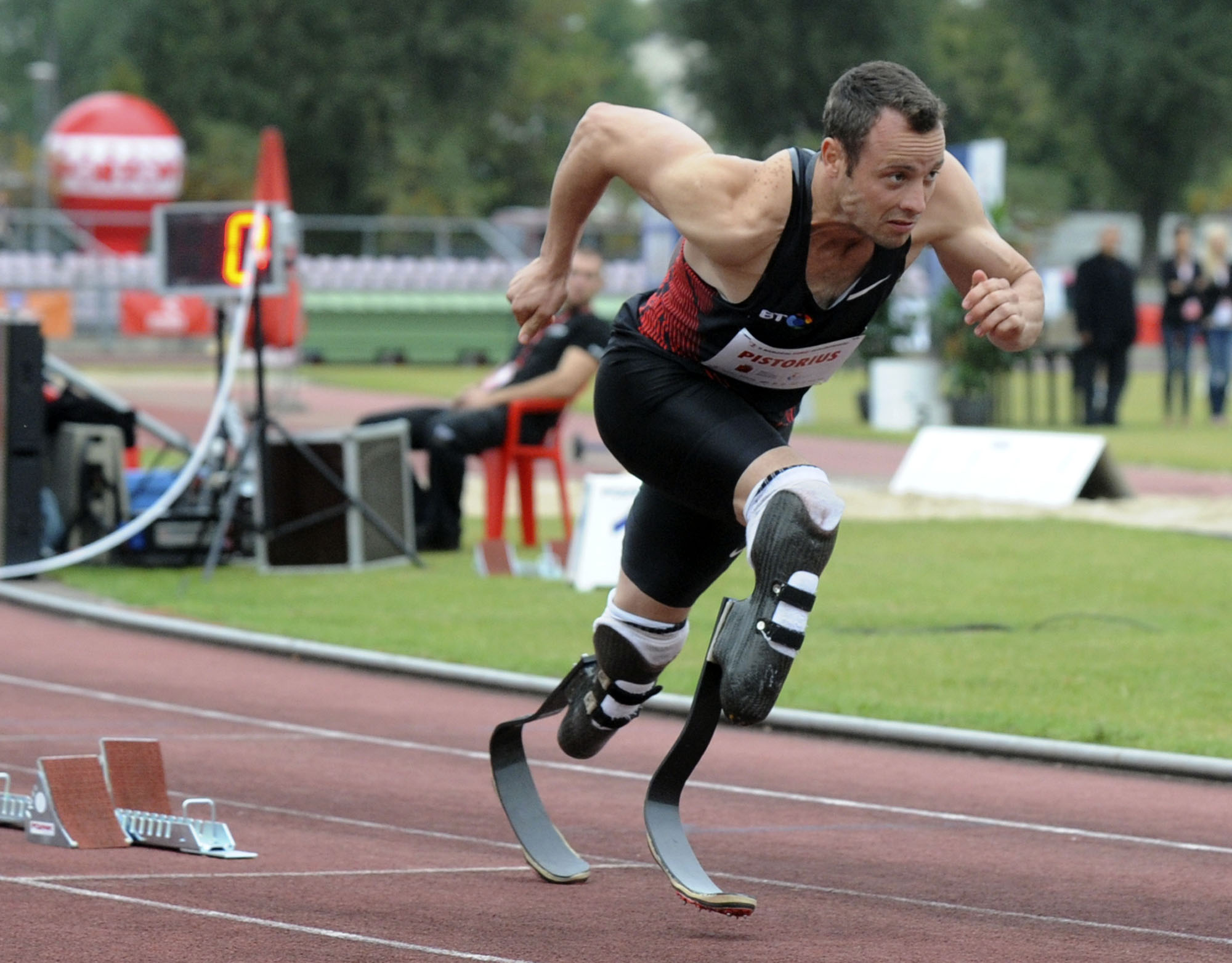 OS, Sydafrika, Oscar Pistorius, London
