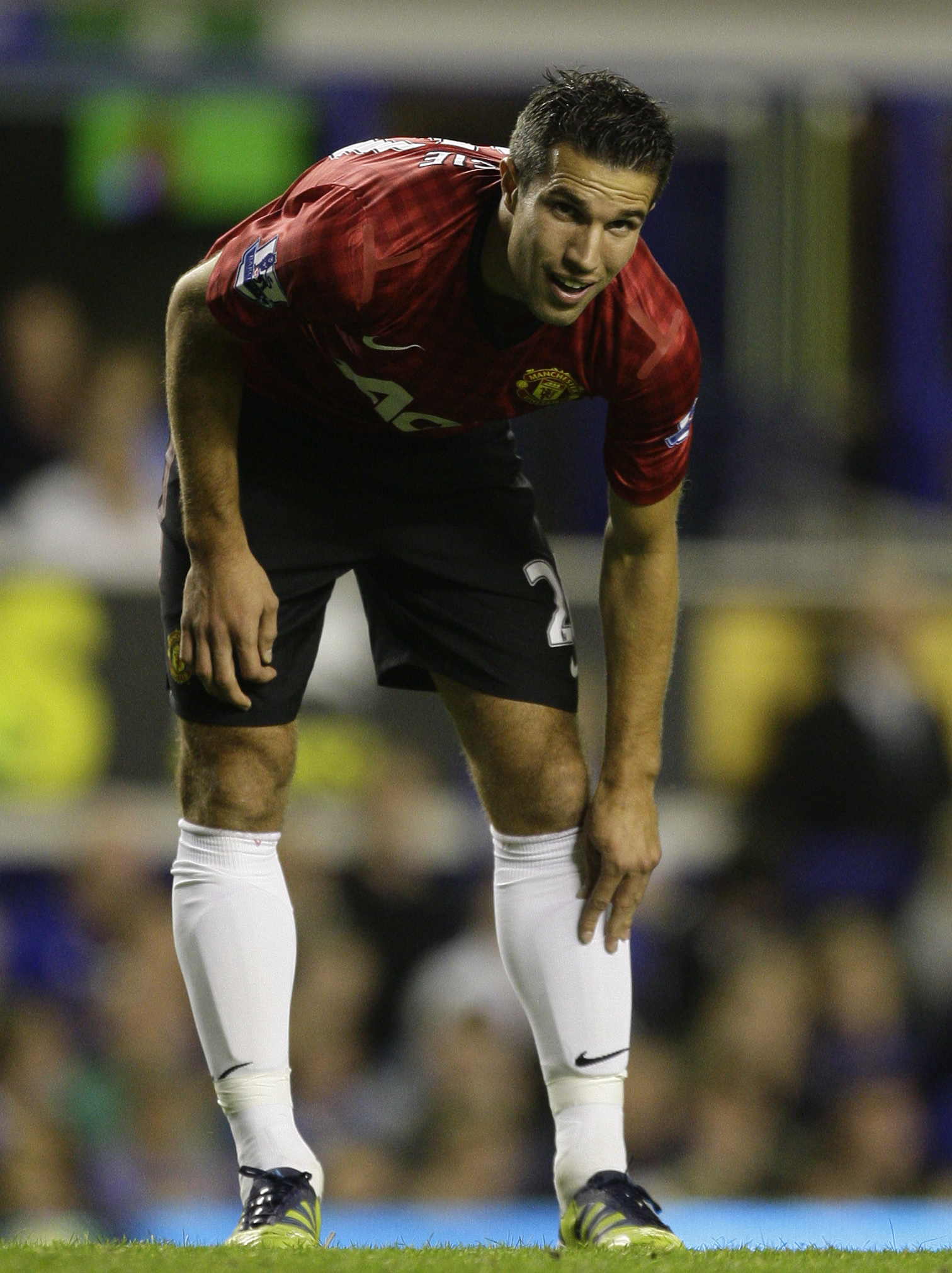 Premier League, Marouane Fellaini, Robin van Persie, Everton, Manchester United