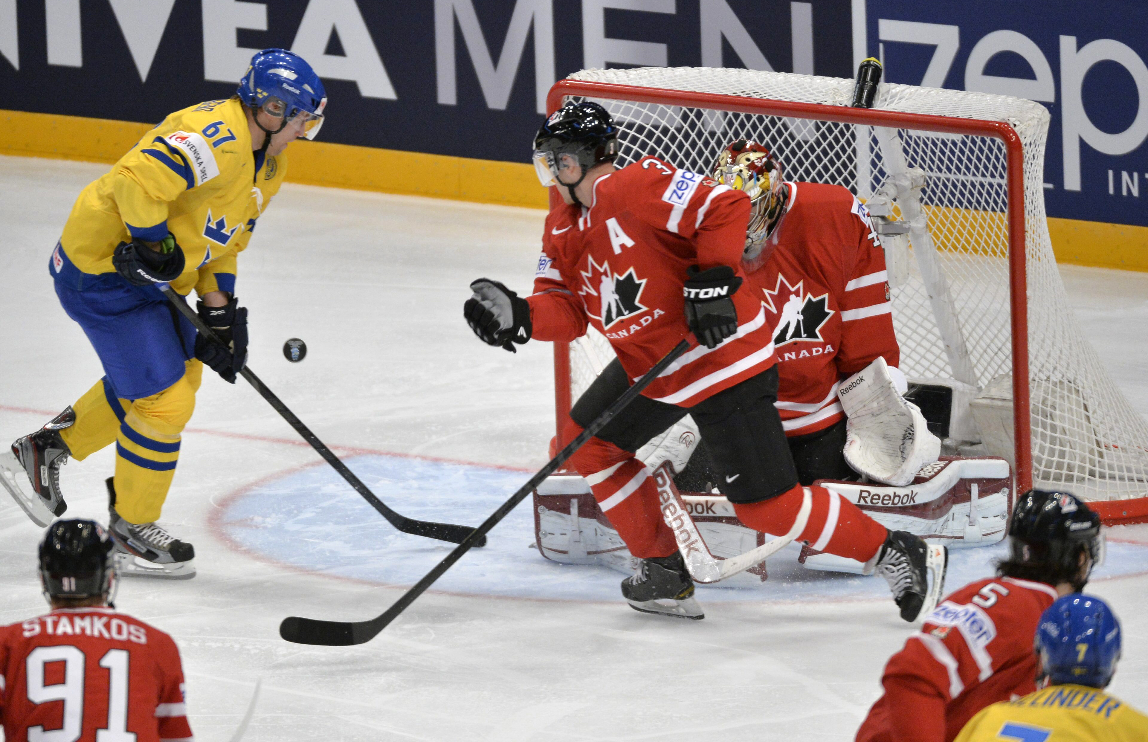 Globen, Steven Stamkos, VM, Sverige, ishockey, Kanada, Jonas Enroth