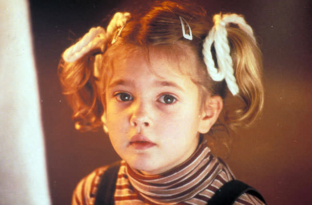 Drew Barrymore som barn...