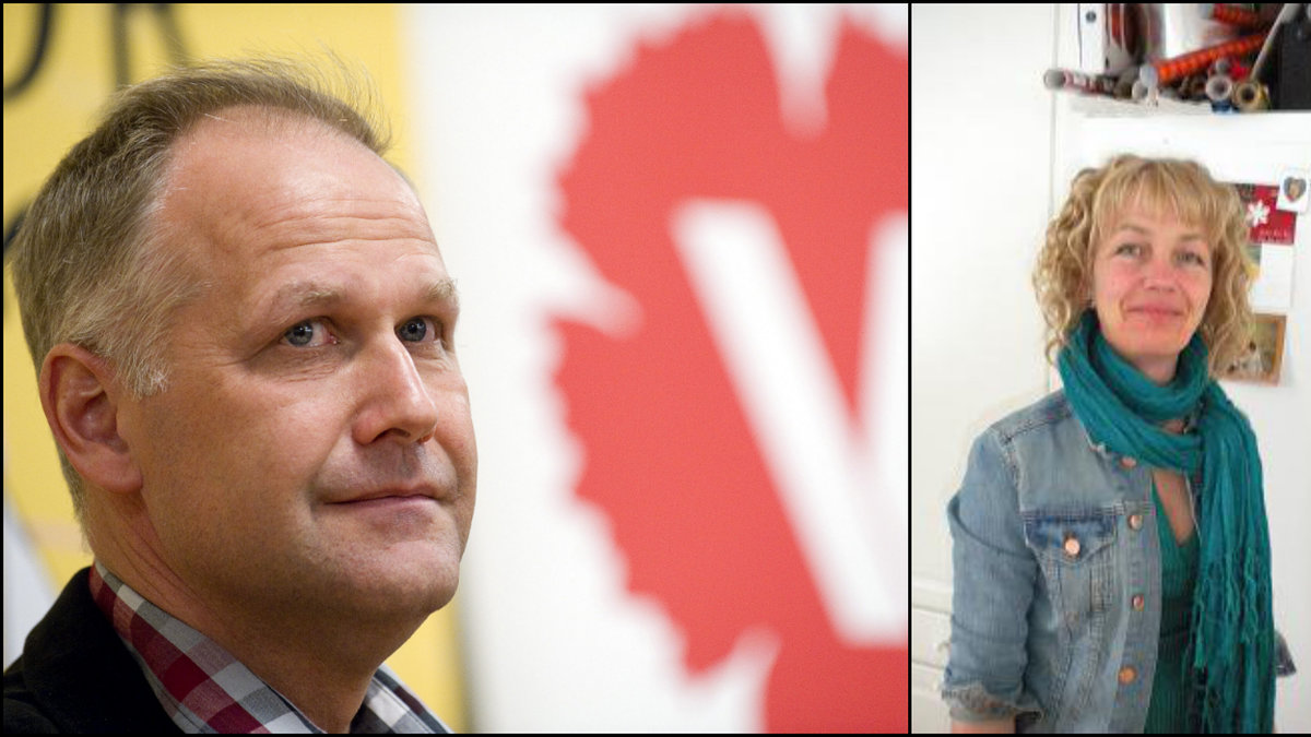 Hur var Vänsterpartiets Jonas Sjöstedt i gymnasiet? Klasskamraterna Sara Wennberg (bilden) och Kristina Engström blickar tillbaka.