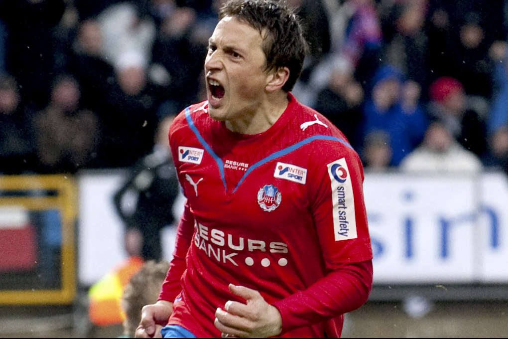 Adrian Gashi kvitterade för Helsingborg.