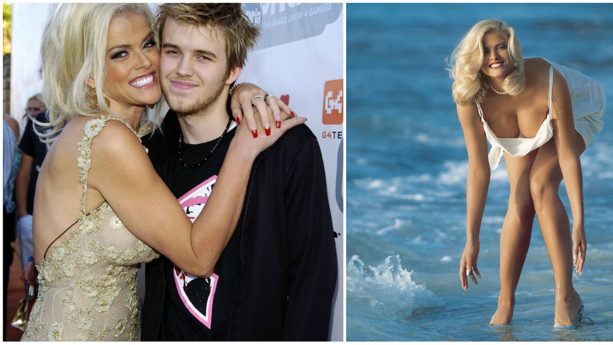 Anna Nicole Smith hade en relation med sin sons flickvän.