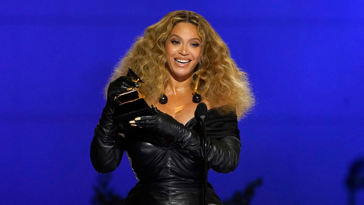 Beyoncé kan bli den artist som fått flest Grammys någonsin i natt. Arkivbild.