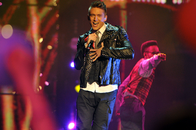 Eric Saade, Melodifestivalen 2011, Vinnare, Danny Saucedo