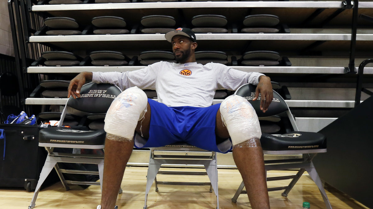 NBA-stjärnan Amar'e Stoudemire har stora problem med skador.