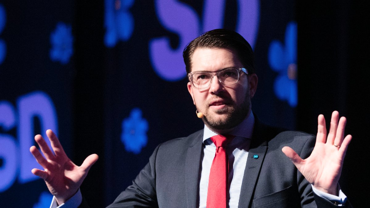 Jimmie Åkesson är SD:s partiledare. 