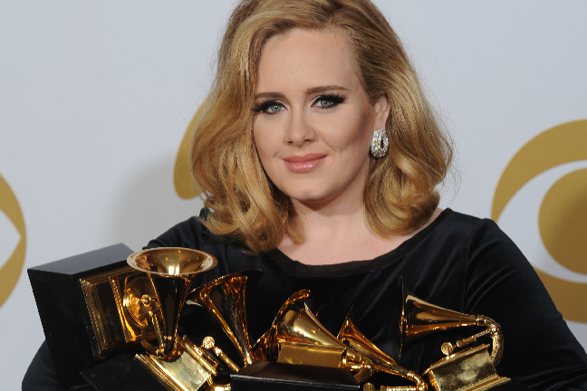 Adele har vunnit många priser för sina sorgsna låtar.