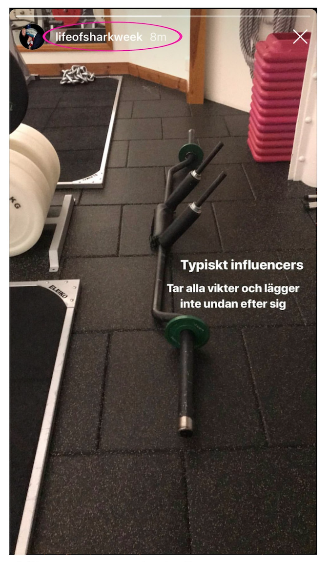 Bellas ex-pojkväns insta-story Bellas ex-pojkväns insta-story