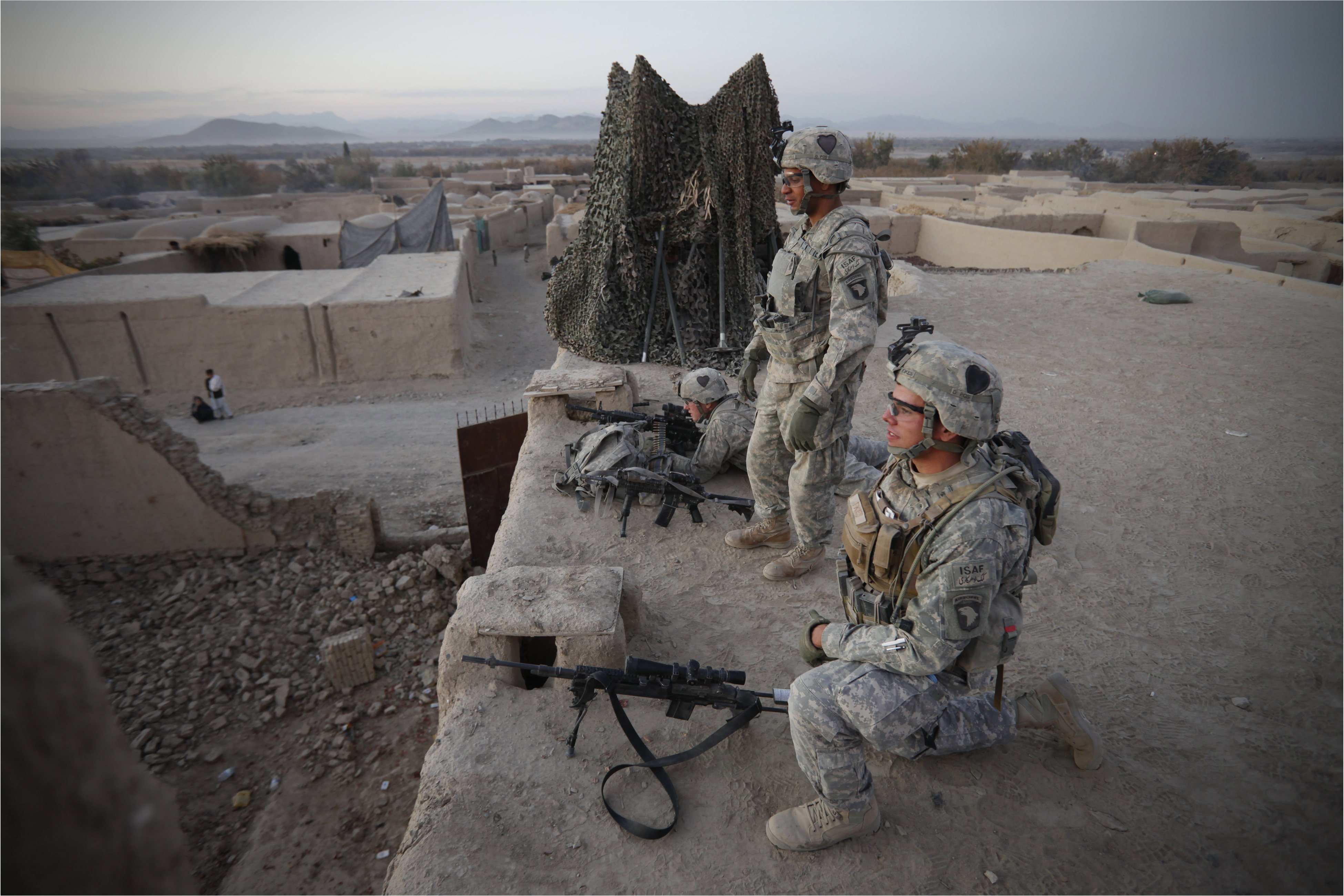 Afghanistan, USA, Soldat, Krig