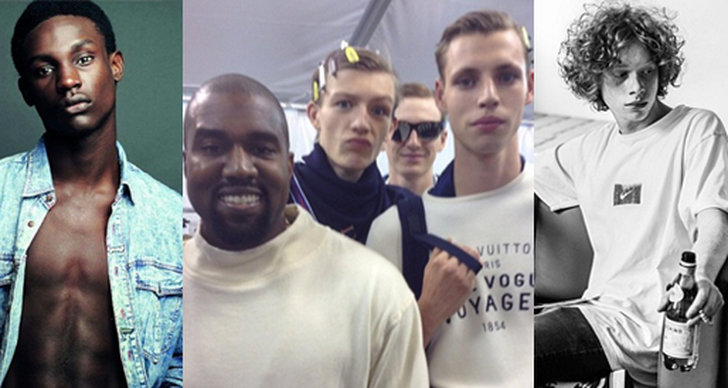 Kanye West, Backstage, Modell, instagram, Vogue, Mode