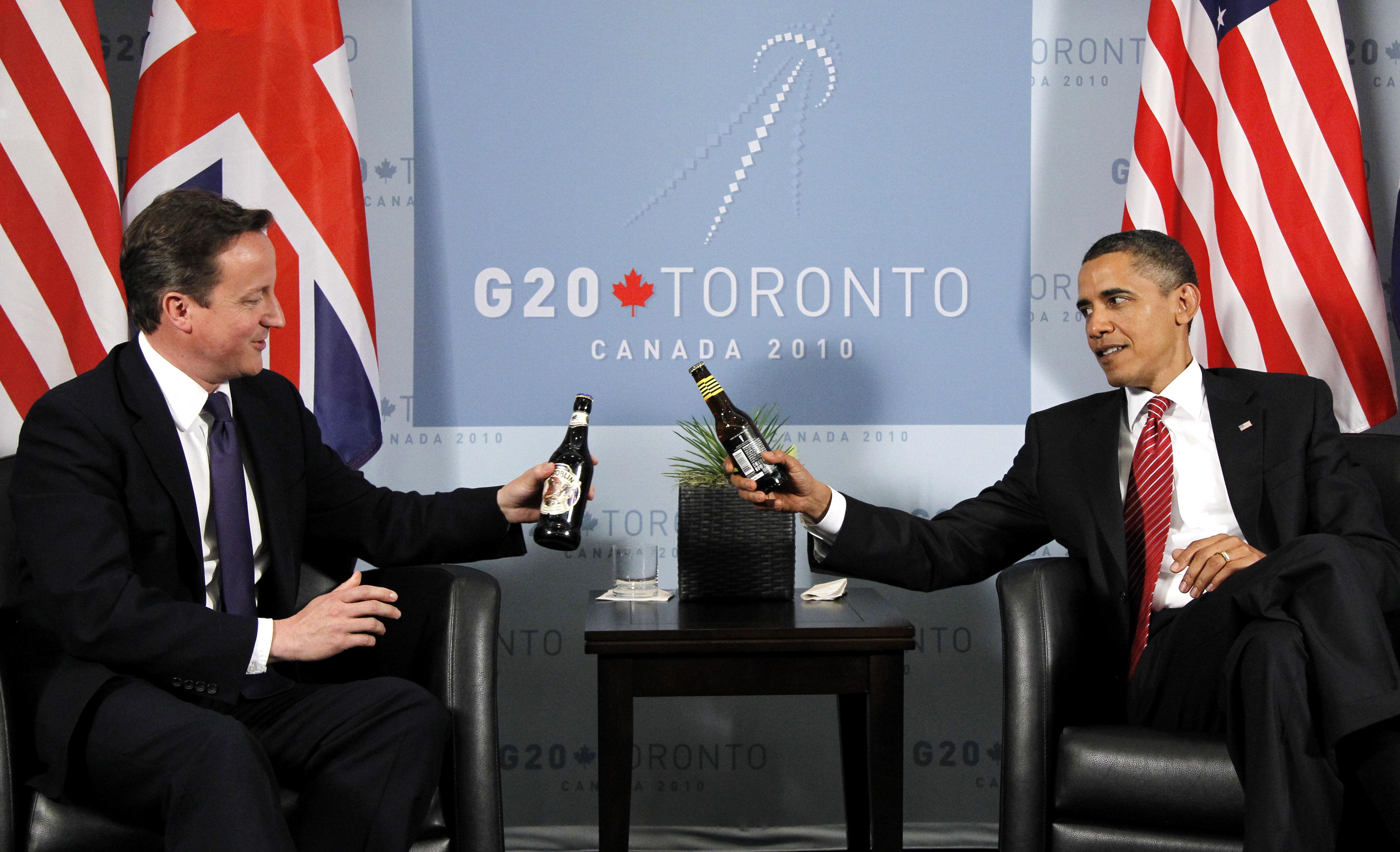 Cameron och Obama tar en kall. Har du råd med det 2011?