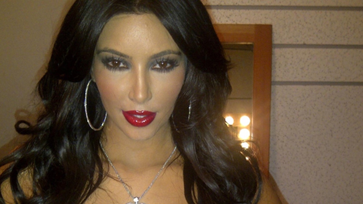 Kim Kardashian har alltid varit välsvarvad och är känd för sina former. Så här såg hon ut år 2011.