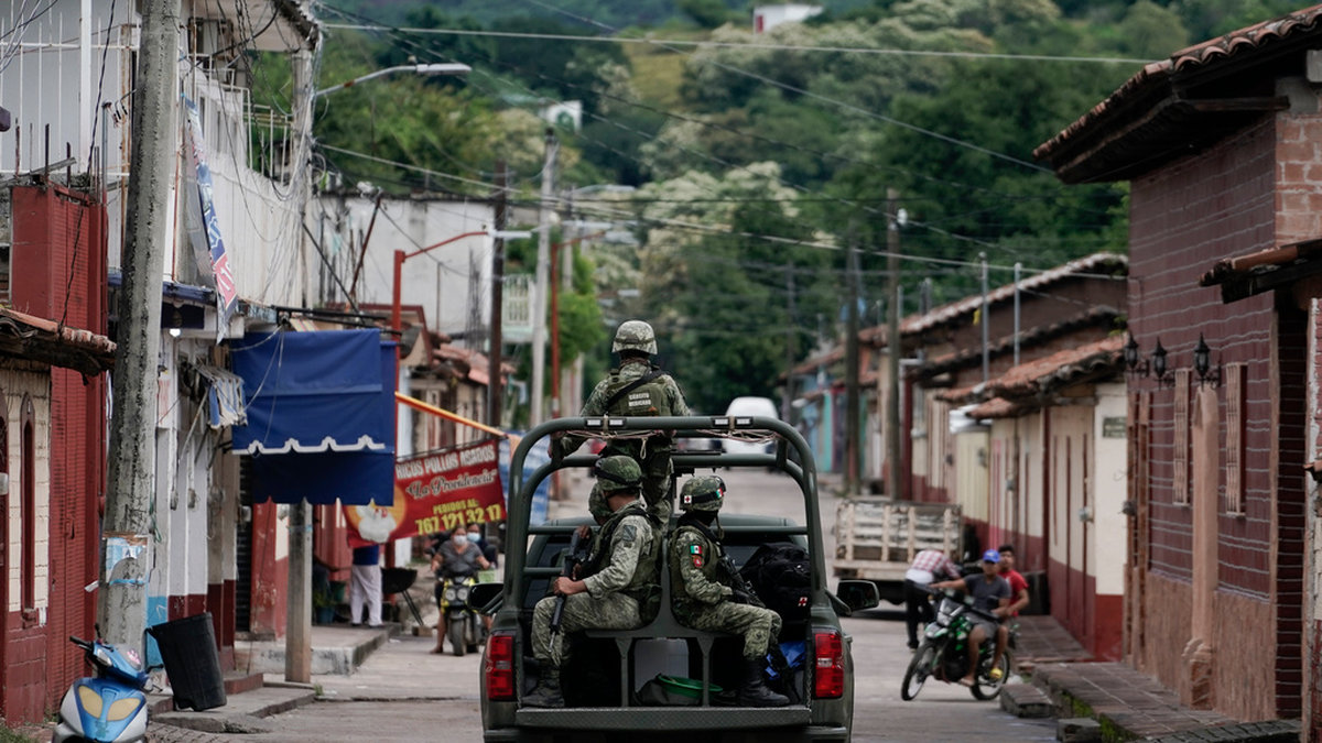 Mexikos militär får ökade befogenheter i det brottsbekämpande arbetet. Arkivbild.