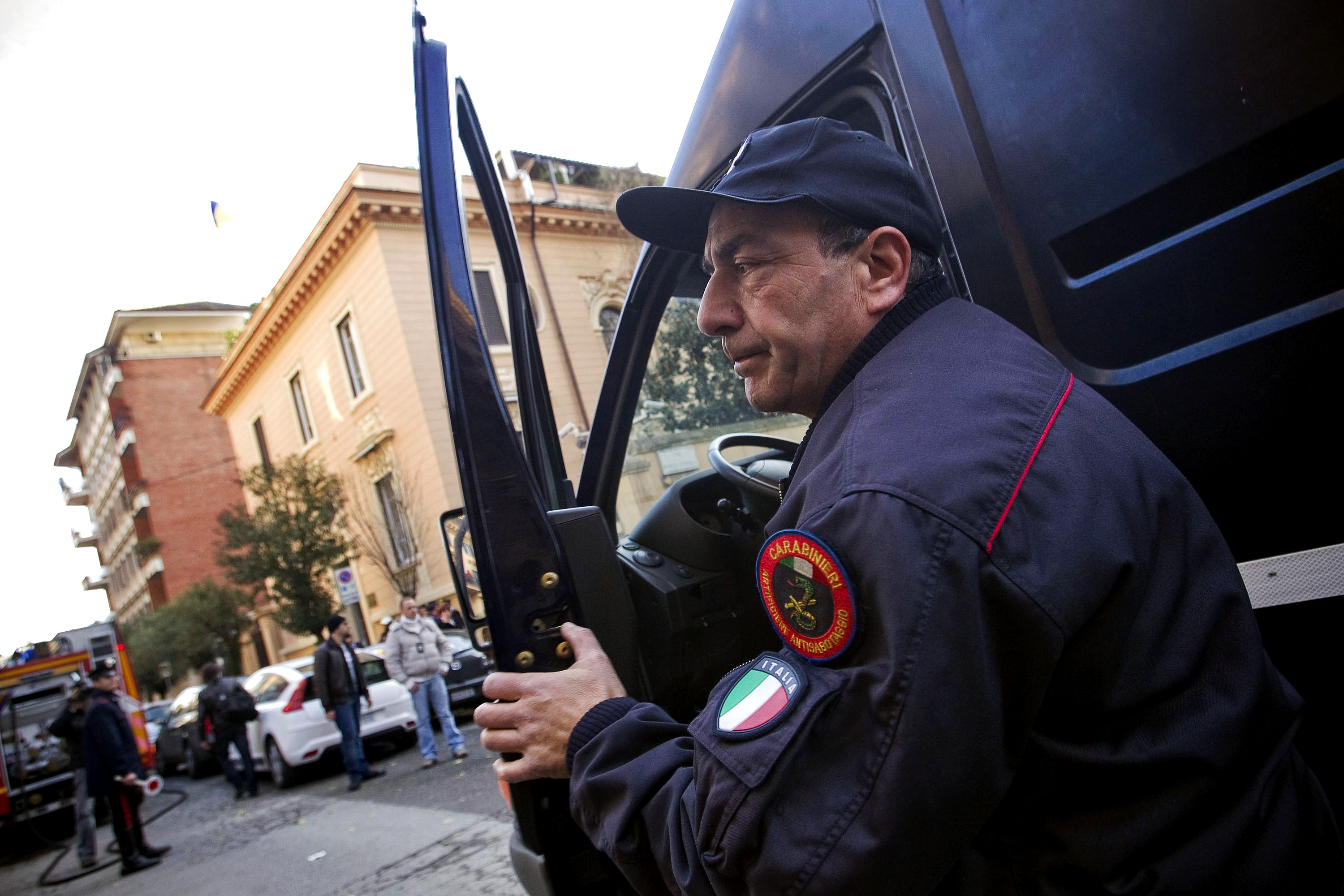 Terror, Ambassad, Rom, Anarkist, Italien, Bomb