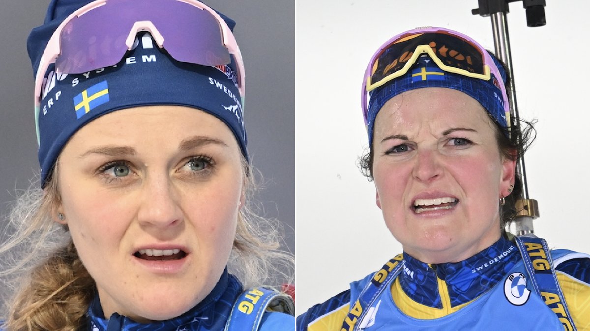 Stina Nilsson och Johanna Skottheim är inte helt överens, om vem som är sämst förlorare.