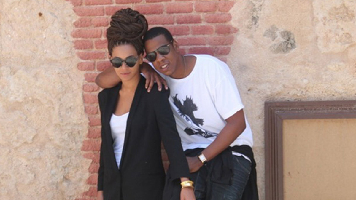 Jay- Z och Beyonce har haft det mysigt.