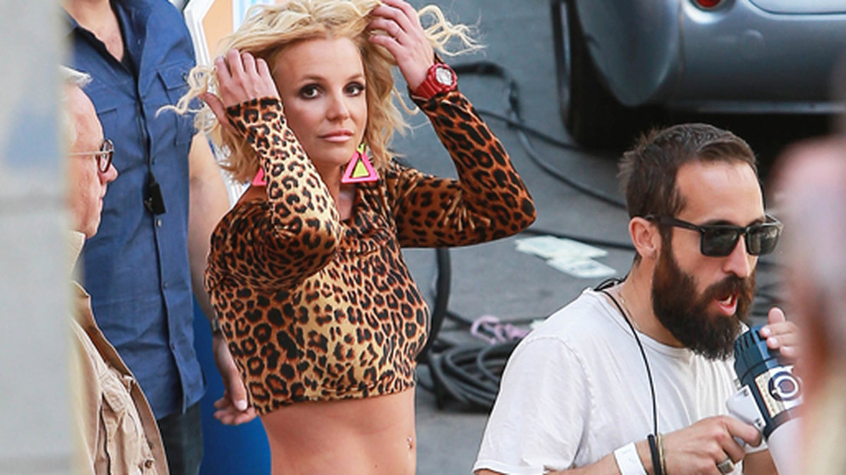 Britney är på plats! 