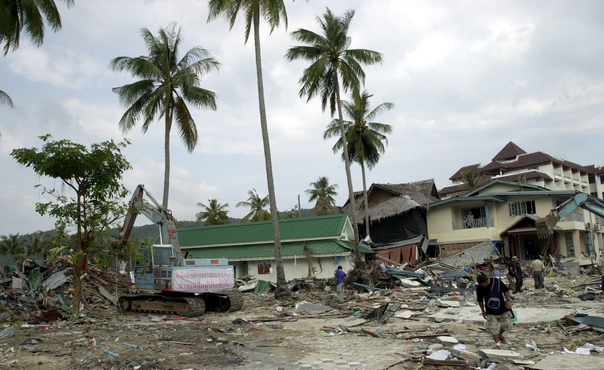 2004: Tsunamin i Sydostasien