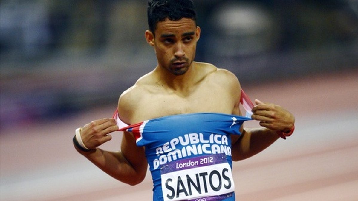 Luguelín Santos under OS 2012. Arkivbild.