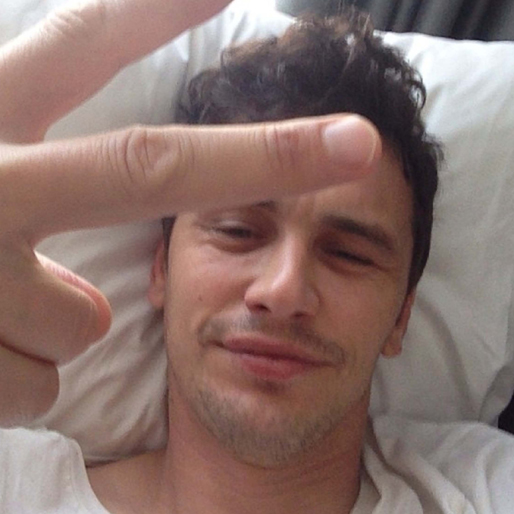 James Franco just woke up, no filter. James Franco just woke up, no filter.