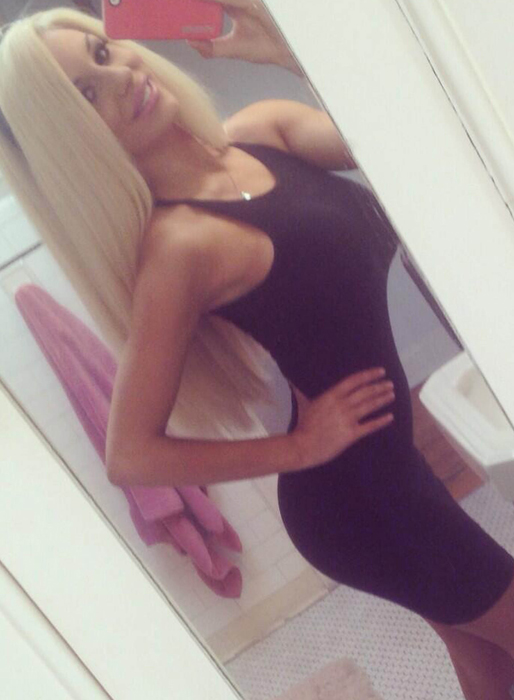 Courtney Stodden bjuder på en selfie. Courtney Stodden bjuder på en selfie.