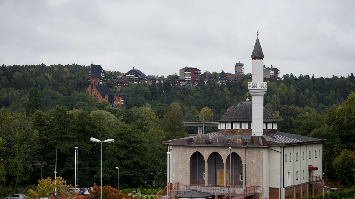 Moskén i Fittja söder om Stockholm.
