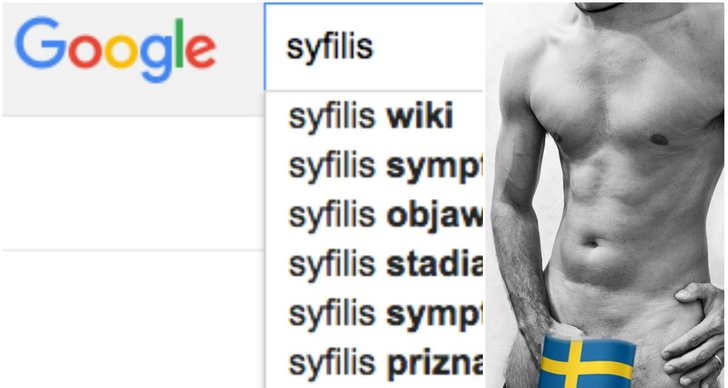 Sverige, Syfilis, Klamydia, gonorre, Herpes, Google, könsherpes, Lan, HIV