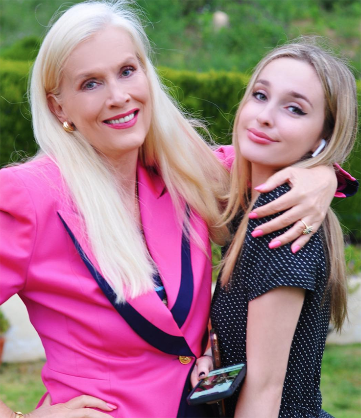 Gunilla Persson med dottern Erika Gunilla Persson med dottern Erika
